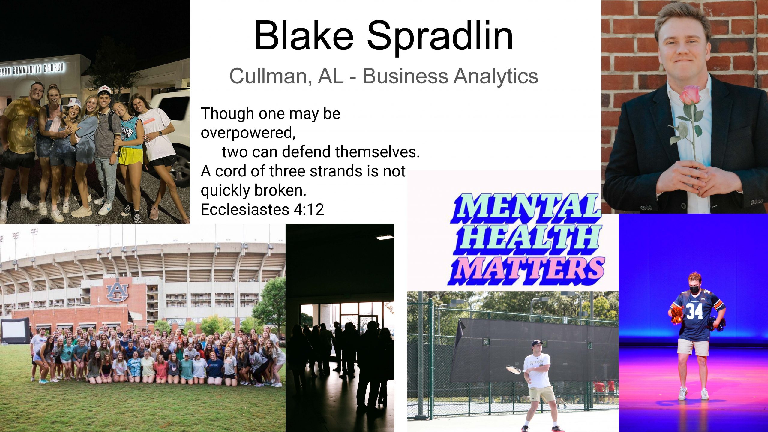 Blake About Me Slide