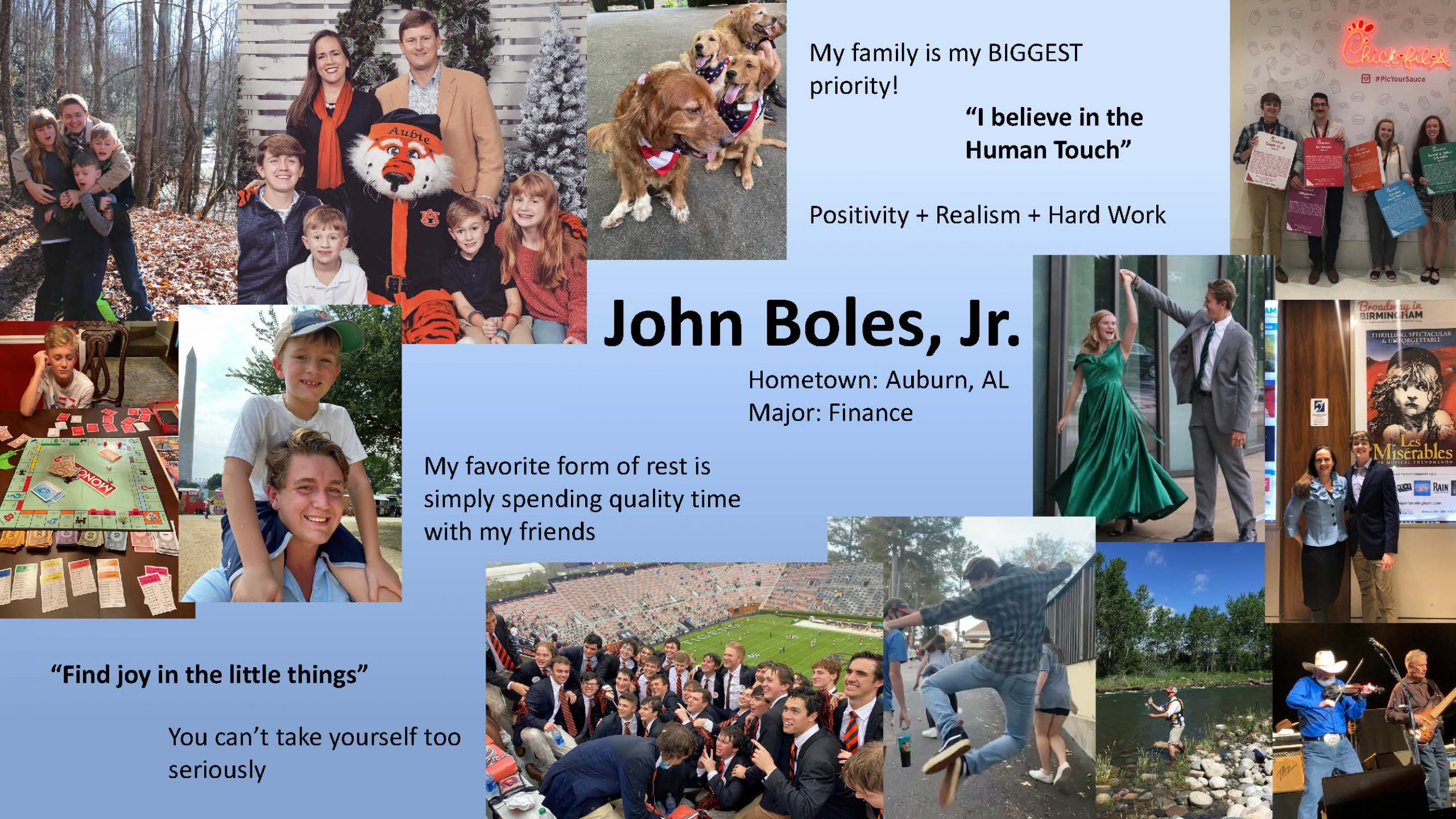 John About Me Slide