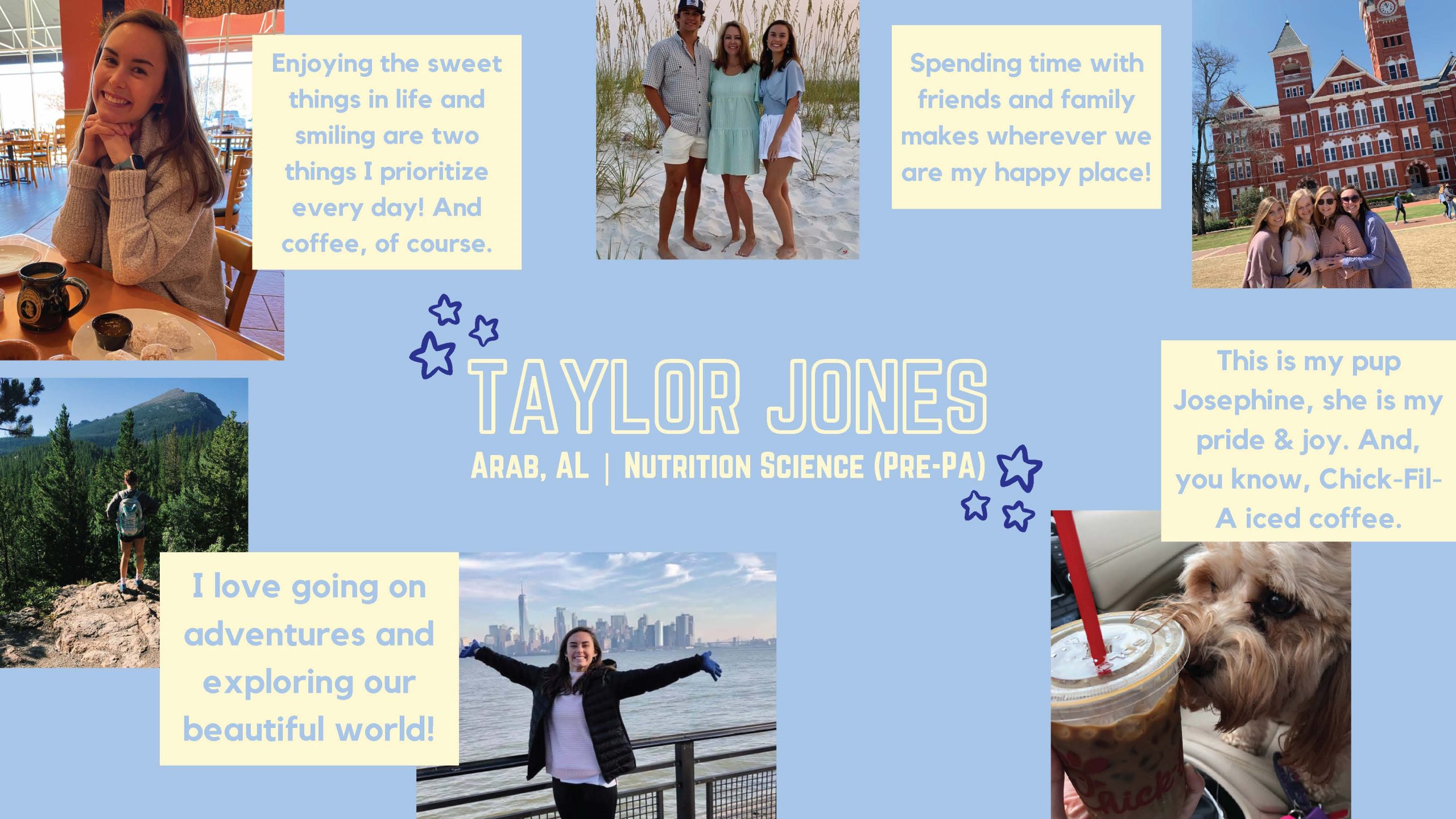 Taylor About Me Slide