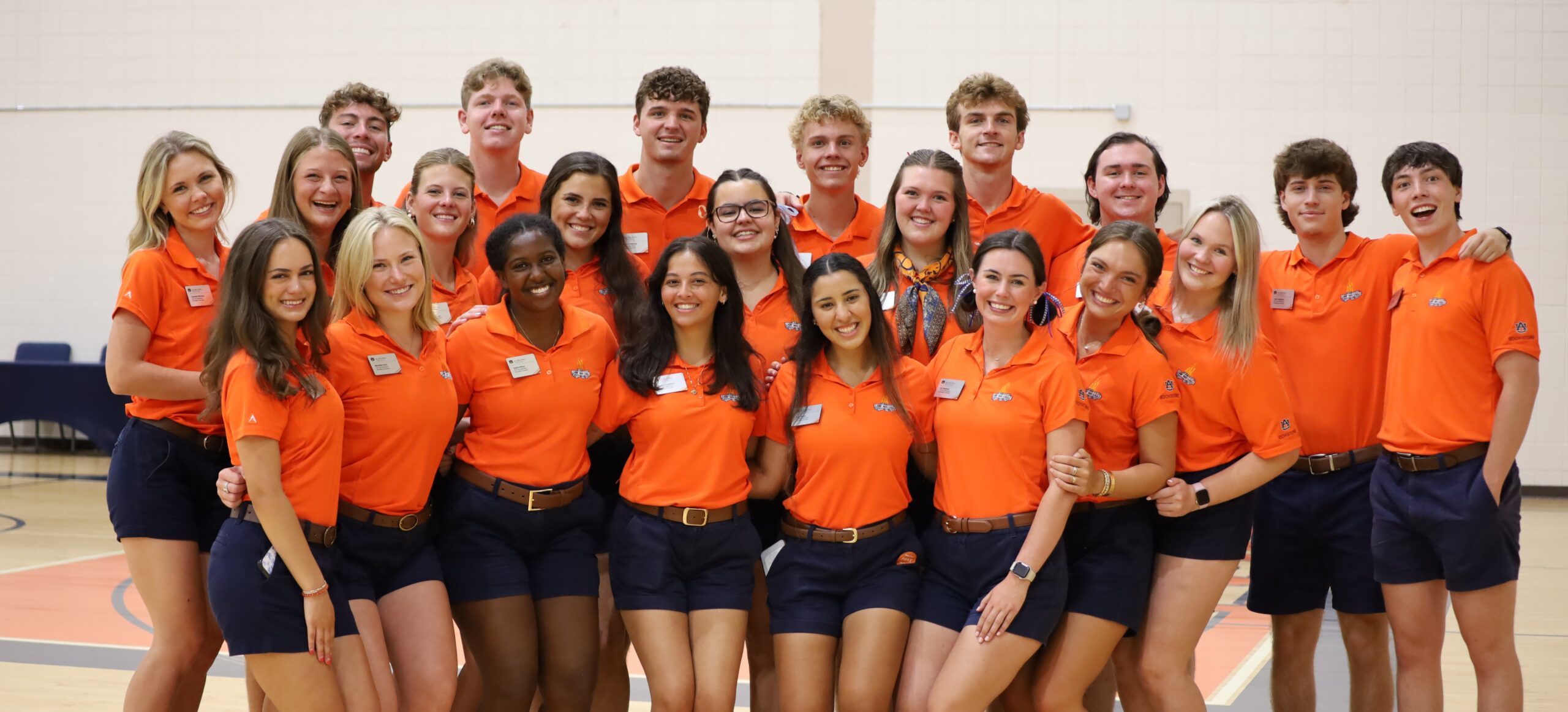 Orientation Counselors at Camp War Eagle