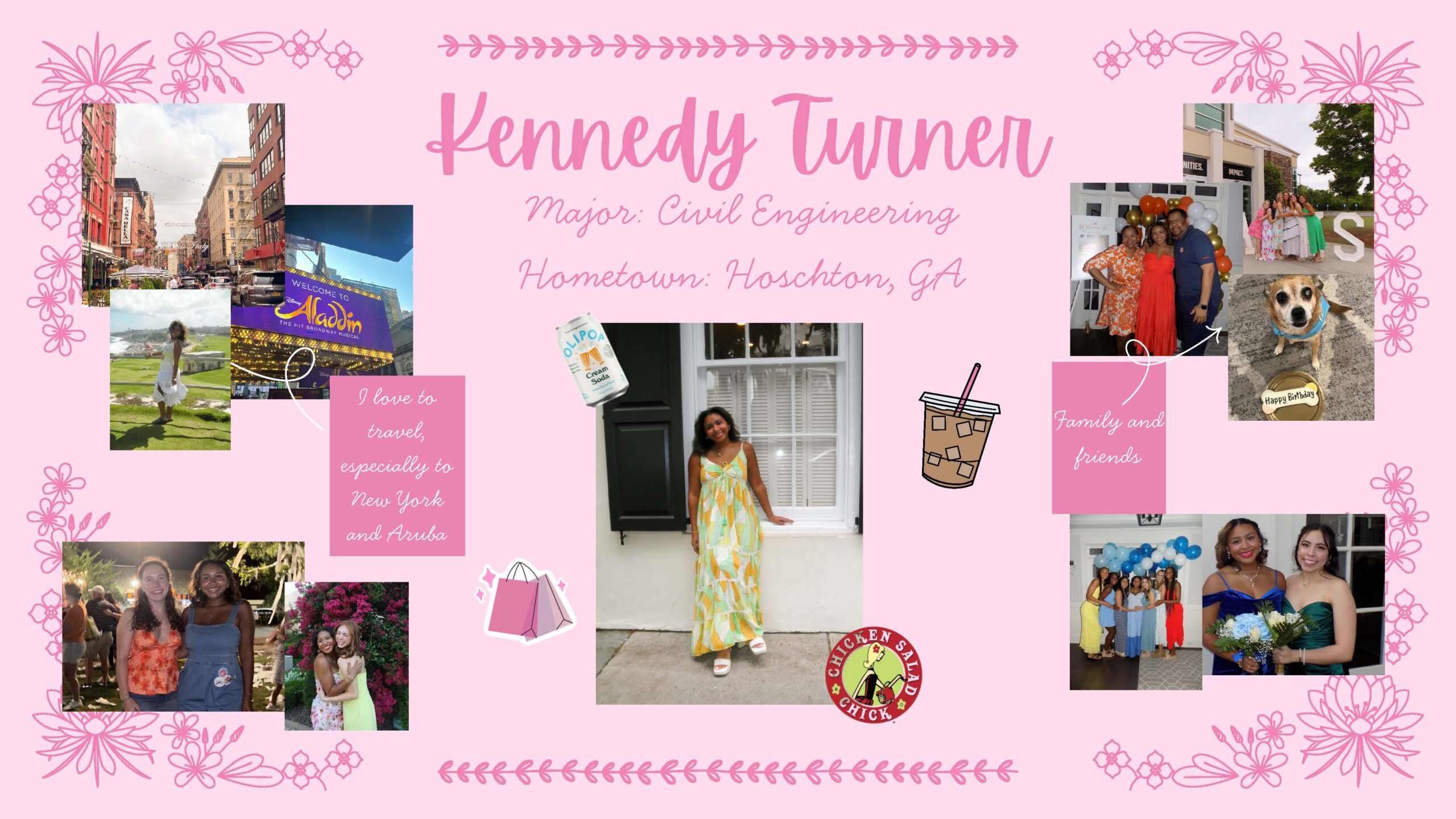 Kennedy's About Me Slide